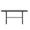 Flash Furniture Gray/Gray 59in x 35.5in Cross Frame Patio Table SB-TB288-GRY-GG - alternate 2